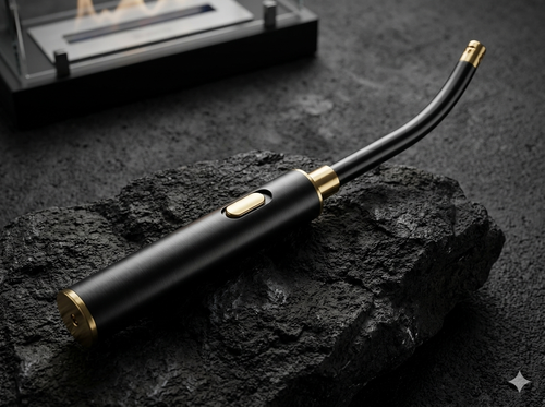 Luxe oplaadbare plasma aansteker van Solace Outdoor voor het veilig aansteken van bio-ethanol haarden